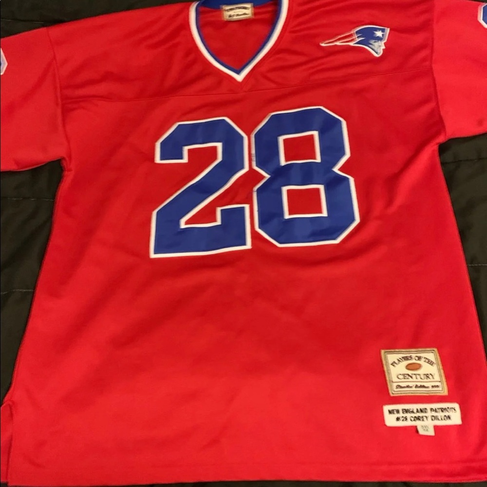 Throwback Patriots Jersey 3XL